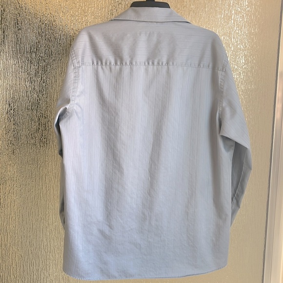 Kenneth Cole Reaction XL 17 34/35 grey dress shirt - Picture 2 of 3